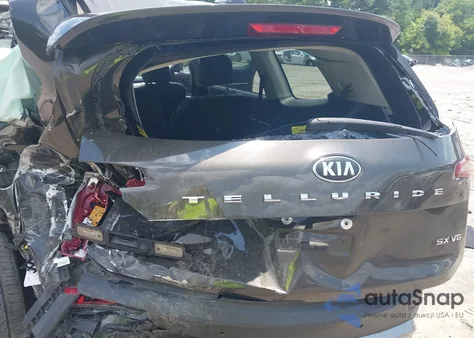 2020 Kia Telluride Sx z USA, uszkodzony, nr VIN 5XYP54HC8LG007797